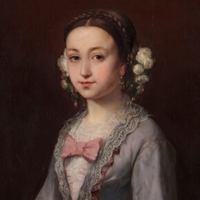 Isabel Aragón, 1854. Óleo sobre lienzo, 79,5 x 65,8 cm. Courtesy of Museo del Prado