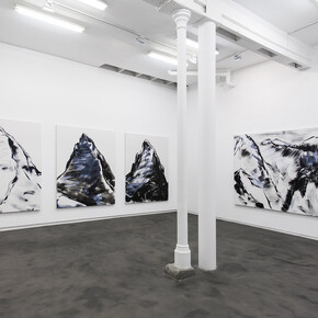 Herbert Brandl, Exhibition view. Courtesy of Heinrich Ehrhardt
