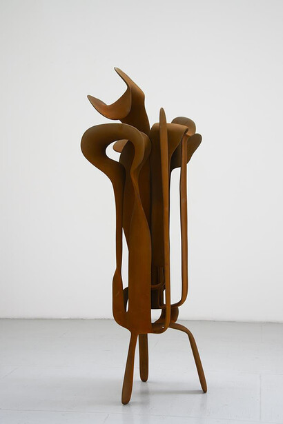 Tony Cragg, Ge(schichte), veduta della mostra. Cortesia della Galleria Tucci Russo