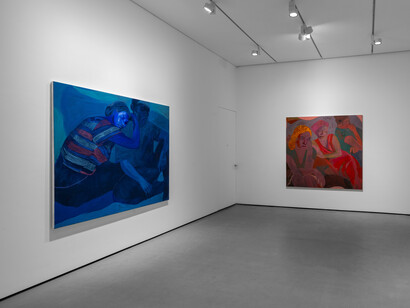 Tizta Berhanu, Love is a practice, exhibition view. Courtesy of Tiwani Contemporary