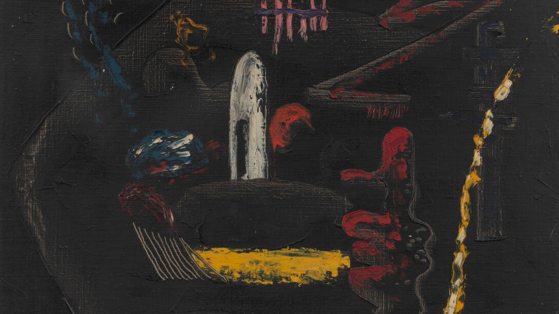 Forrest Bess, Untitled, 1946. Courtesy of Franklin Parrasch Gallery 