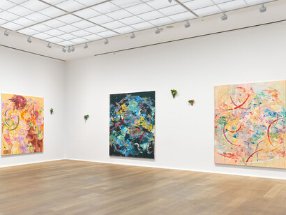 Michaela Yearwood-Dan, No time for despair, exhibition view. Courtesy of Hauser & Wirth