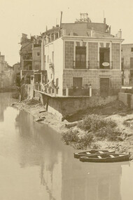 El Segura y Calle del río, Orihuela, España