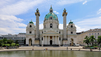 Die Wiener Karlskirche