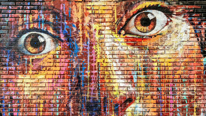 La belleza de una calle. Museo al aire libre, graffiti en Alicante, España
