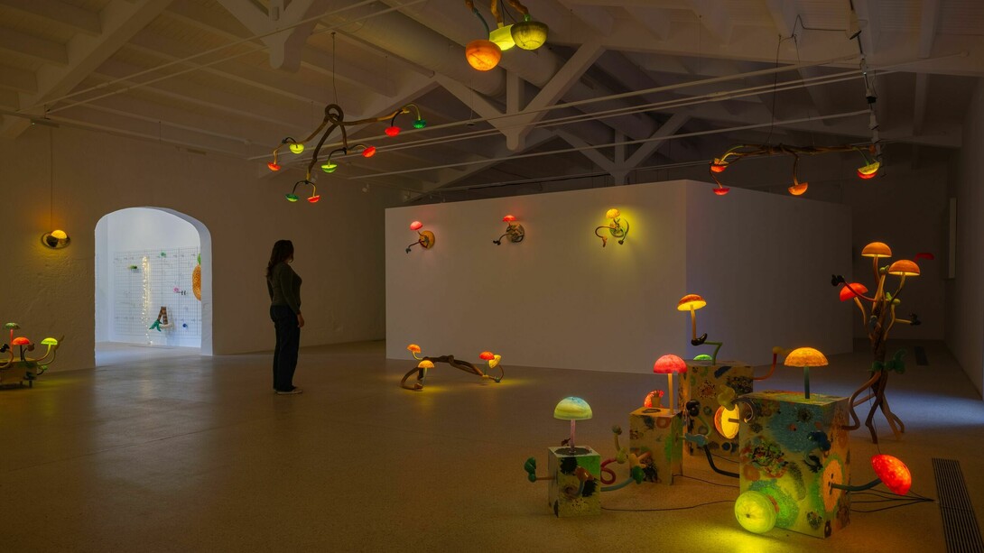 Mika Rottenberg, Vibrant matter, exhibition view. Courtesy of Hauser & Wirth Gallery