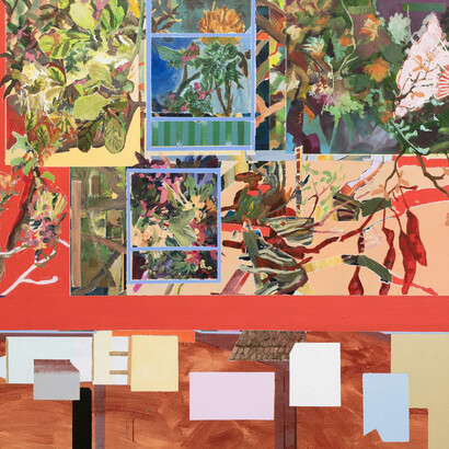 Lucia Laguna, Paisagem nº 178 [Landscape nº 178] (detail), 2026. Courtesy of Galerie Lelong