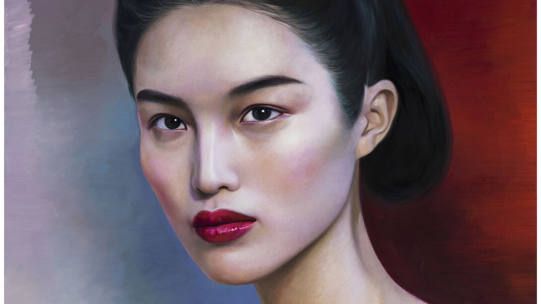 Ling Jian. Air Purifier 2, oil on canvas, 200 x 180 cm, 2015