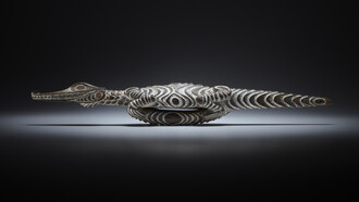 Coccodrillo in legno © Governatorato SCV - Direzione dei Musei