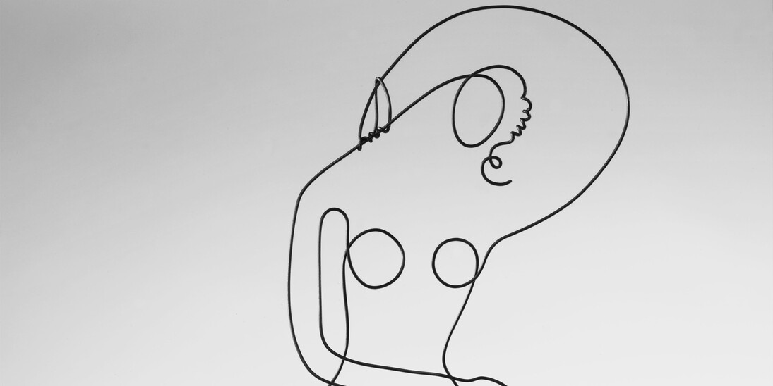 Femme nue (c. 1929), Calder Alexander (1898-1976) © 2017 Calder Founda8on New York / ADAGP, Paris. Musée Na8onal d’art moderne, Centre Pompidou, Paris , Photo © Centre Pompidou, MNAM-CCI, Dist.RMN-Grand Palais / Adam Rzepka
