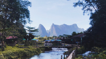 Southeast Asia unfolds its beauty through the varied landscapes of Thailand, Laos, Vietnam, and Cambodia