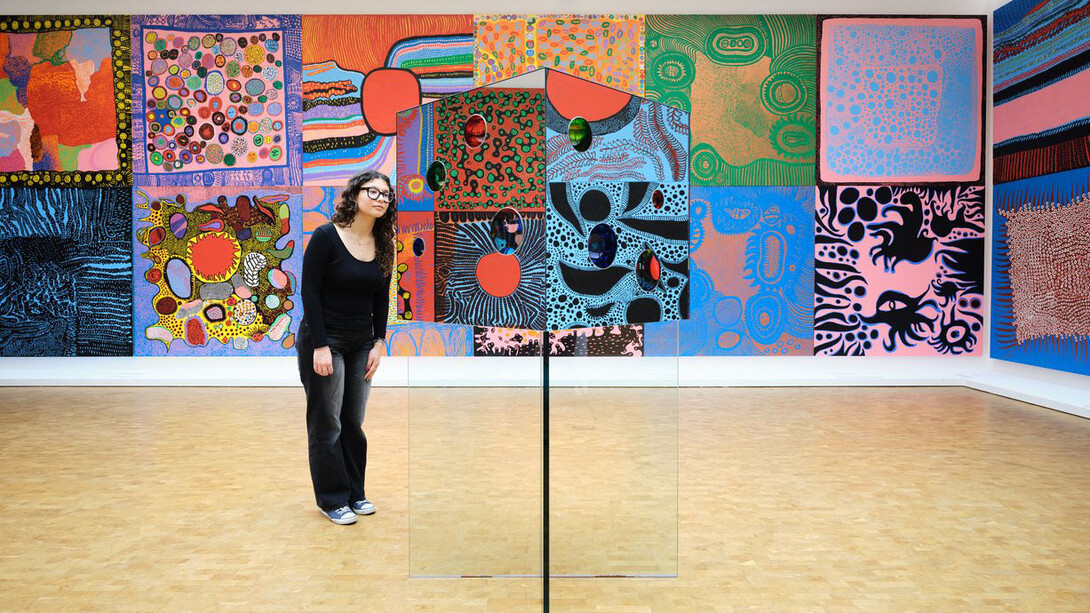 Yayoi Kusama, ausstellungsansicht. Mit freundlicher genehmigung des Museum Ludwig