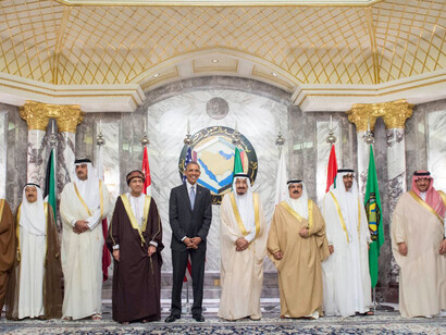President Obama and King Salman attended the summit of the Gulf Cooperation Council (GCC) members in Riyadh, Saudi Arabia, in 2015