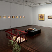 Emily Rose, What mothers carry, exhibition view. Courtesy of Goolugatup Heathcote