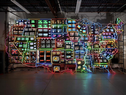 Nam June Paik - Electronic Super Highway