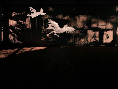 Hammer projects. Lap-See Lam, exhibition view. Courtesy of Hammer Museum