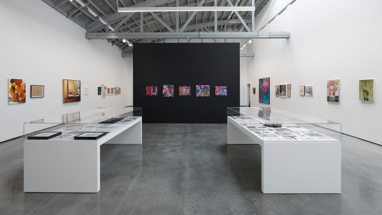 Various artists, Tom’s stretch, exhibition view. Courtesy of David Kordansky Gallery