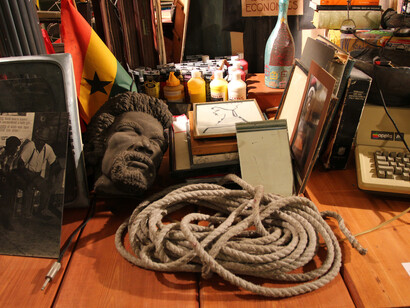 Faheem Majeed, Planting and Maintaining a Perennial Garden, 2012. Hyde Park Art Center. Photo: Tony Smith. Courtesy of the artist.