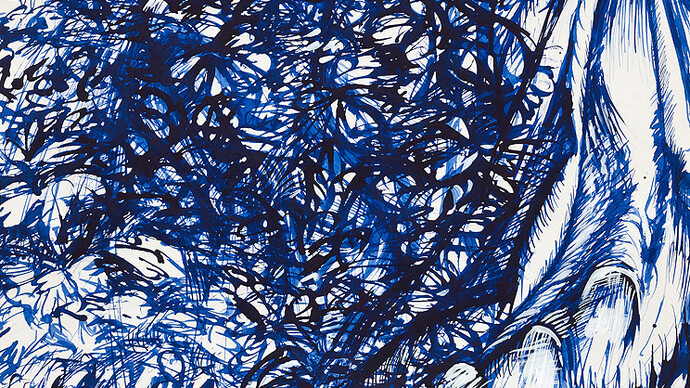 Yves Oppenheim, Untitled 9 (detail), 2014