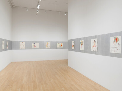 Lady Shalamar, Three world tours, exhibition view. Courtesy of Kerry Schuss Gallery 