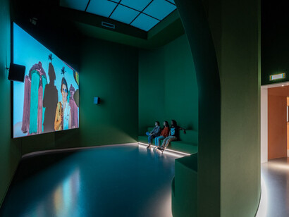 Various artists, Delinking and relinking, exhibition view. Courtesy of the Van Abbemuseum