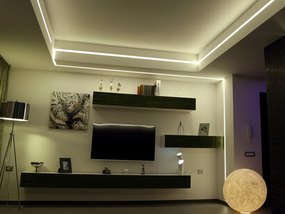 Living area. Photo by Giuseppe Fricano