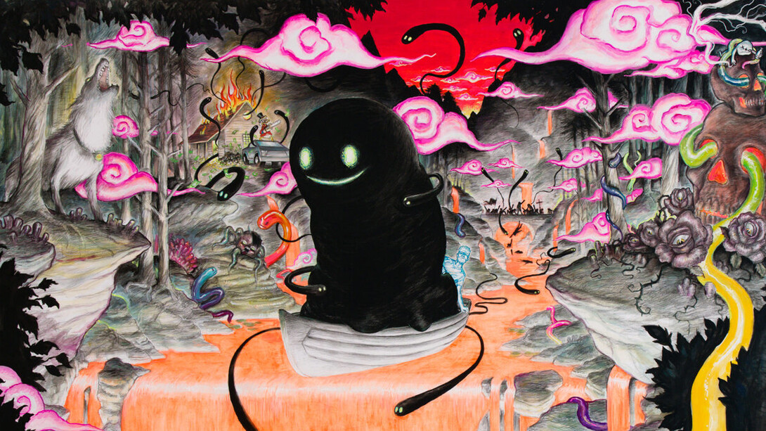 Winshluss, This journey always ends the same (détail), 2026. Avec l'aimable autorisation de la Galerie Vallois