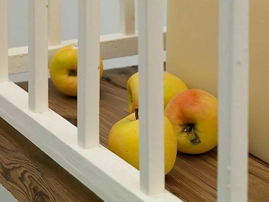 Robert Gober, Detail of Untitled, 1993-2013, Wood, paint, beeswax, 50 1/2 x 53 1/4 x 28 inches; 128 x 135 x 71 cm