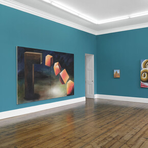 Andreas Schulze and Salvo, About painting, exhibition view. Courtesy of Sprüth Mager Gallery