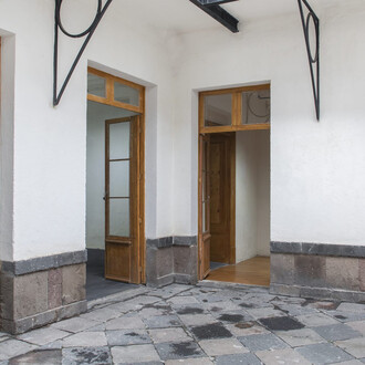 Amanda Ziemele, With a pinch of salt, exhibition view. Courtesy of Saenger Galería