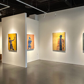 Jite Agbro, Inbetweenness, Installation view, 2024. Courtesy of Patricia Rozvar Gallery