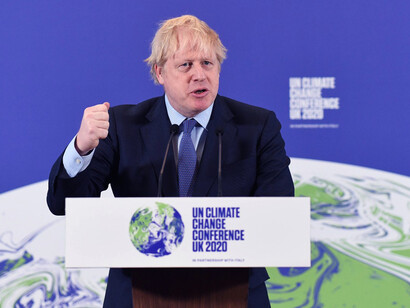 Boris Johnson opens COP26 in Glasgow
