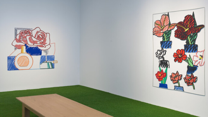 Flowers. Courtesy of Gagosian 