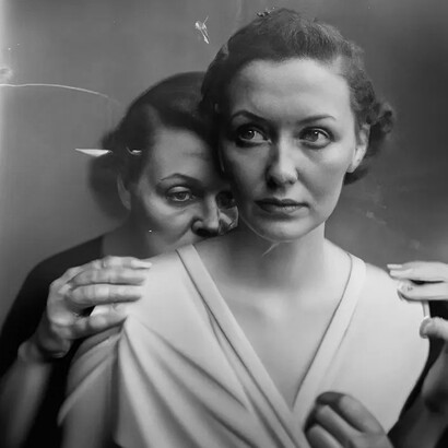 The Electrician de Boris Eldagsen. Serie Pseudomnesia (Fake Memories), ganadora del Sony World Photography Awards