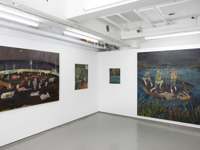 Oxen. Courtesy of V1 Gallery