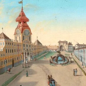 City in Flames. Courtesy of Salzburg Museum