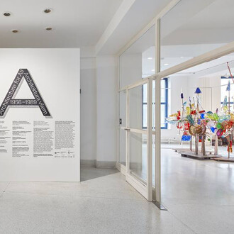 1956–1989. Architecture for all, exhibition view. Courtesy of National Gallery