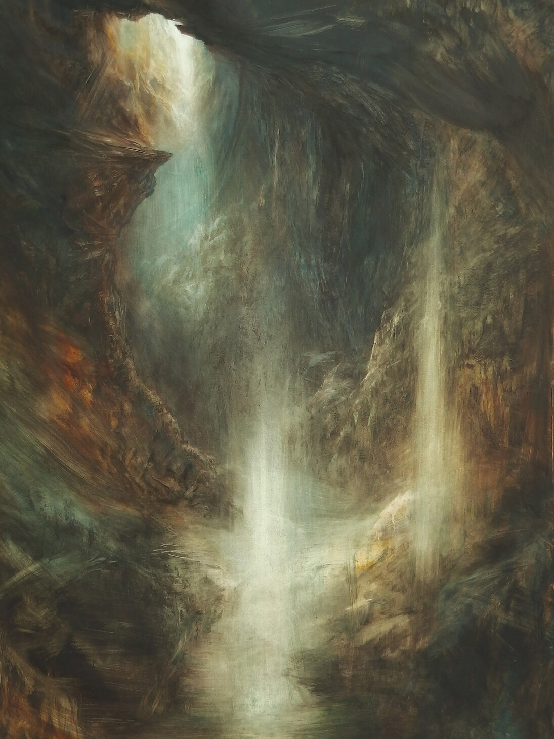 James Naughton, Cave, 120 x 70 cm 