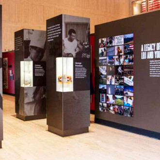 The Legacy Gallery, Exhibition view. Courtesy of LBJ Presidential Library