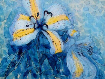 Piet Mondrian Lily (1909-1910)