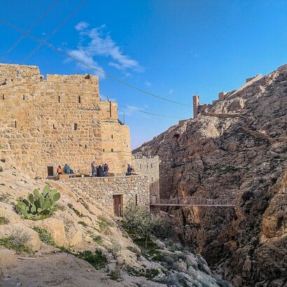 Deir Mar Musa al-Habashi (in arabo: Dayr mār Mūsá al-Ḥabashī, Monastero di San Mosè l'Etiope), Nabk, Siria