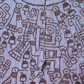 Textiles in early andean civilization. Courtesy of Museo Chileno de Arte Precolombino