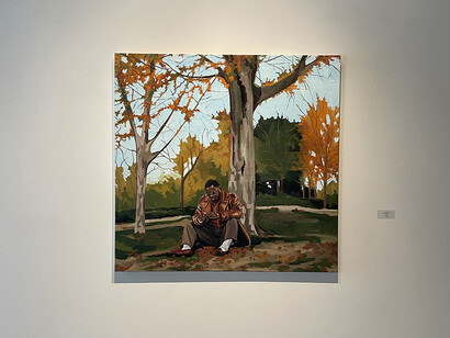 Barry Johnson, silence is golden, exhibition view. Courtesy of Winston Wächter Fine Art