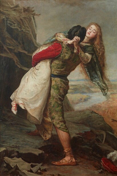 John Everett Millais, The Crown of Love, 1875, Oil on canvas, The Pérez Simón collection, Mexico © Studio Sébert Photographes