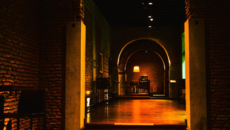 Pasillo del El Zanjón de Granados, San Telmo, Buenos Aires, Argentina