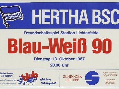 Andreas Slominski, Freundschaftsspiele, 1986–1988. Mit freundlicher Genehmigung der Hamburger Kunsthalle