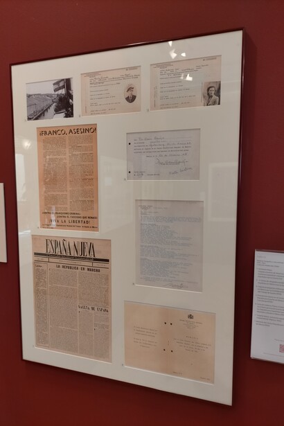 Fotografías del ArchivoGeneral de la Guerra Civil Española,  Salamanca, España, 2022