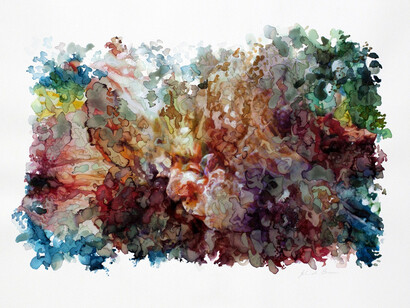 Gabriele Brucceri, Fugace, 52 x 76 cm, 2014