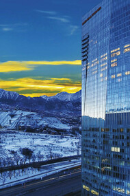 Veduta di Almaty, Kazakhstan