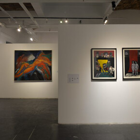 Varios artistas, Ruptura de la forma, vista de exhibición. Cortesía de Espacio El Dorado